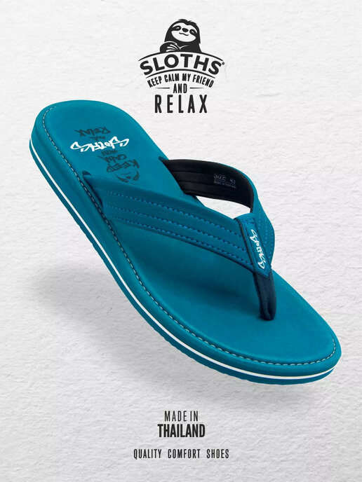 вьетнамки мужские SLOTHS MONOMO темно-синий