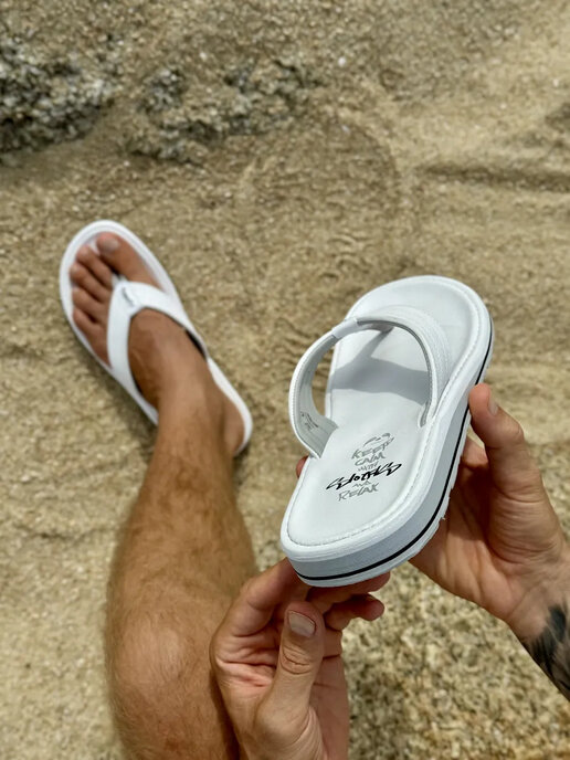 вьетнамки мужские SLOTHS MONOMO белый