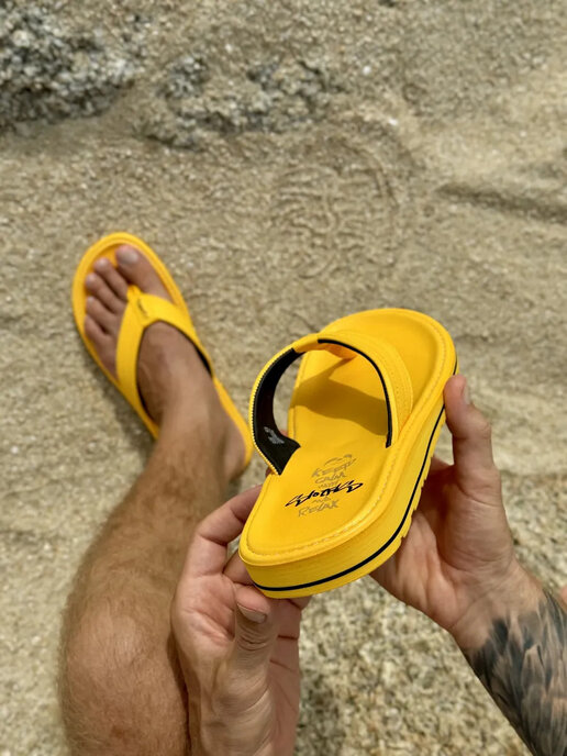 вьетнамки мужские SLOTHS MONOMO желтый