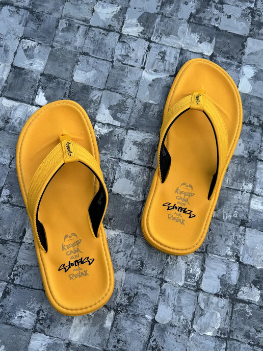 вьетнамки мужские SLOTHS MONOMO желтый