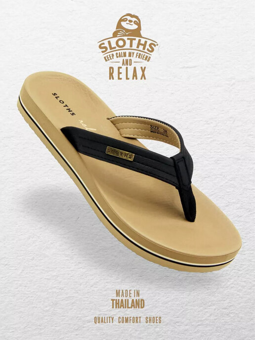 вьетнамки женские SLOTHS SAHARA черный