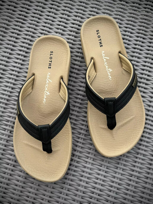 вьетнамки женские SLOTHS SAHARA черный