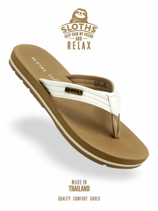 вьетнамки женские SLOTHS SAHARA белый