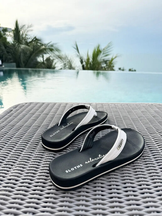 вьетнамки женские SLOTHS SENSE черный