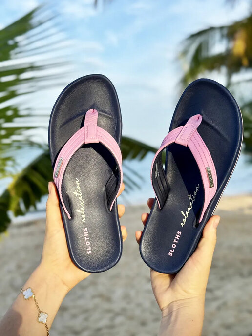 вьетнамки женские SLOTHS SENSE синий