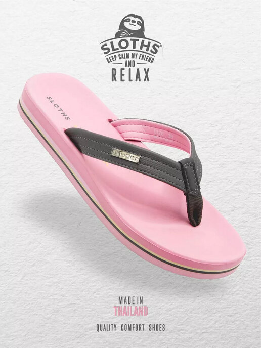 вьетнамки женские SLOTHS SENSE розовый