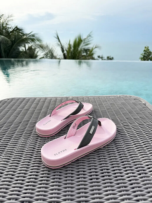 вьетнамки женские SLOTHS SENSE розовый