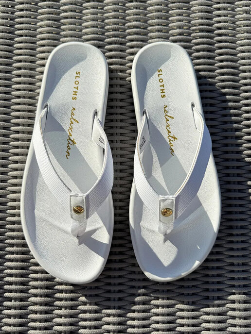 вьетнамки женские SLOTHS SIMPLY белый