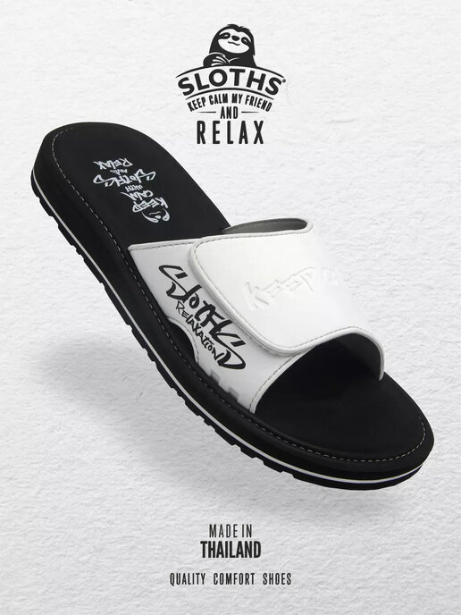 вьетнамки мужские SLOTHS TOPS2 черный