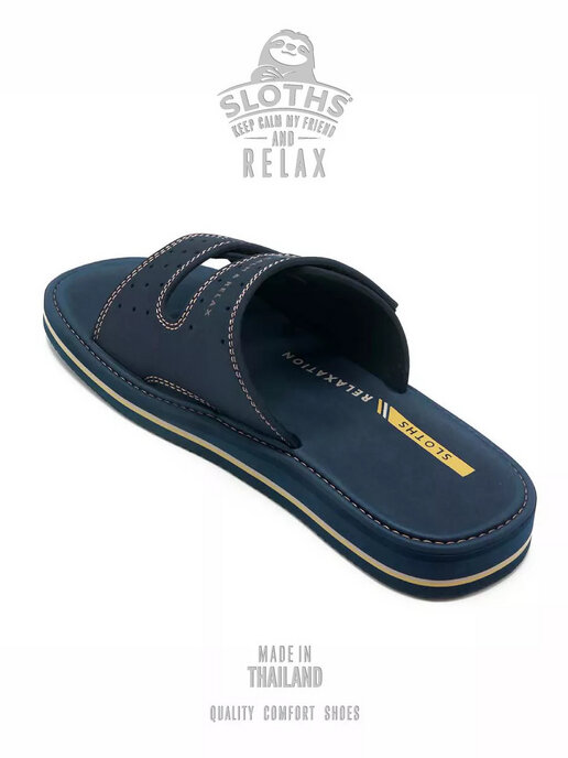 вьетнамки мужские SLOTHS TWIN1 темно-синий