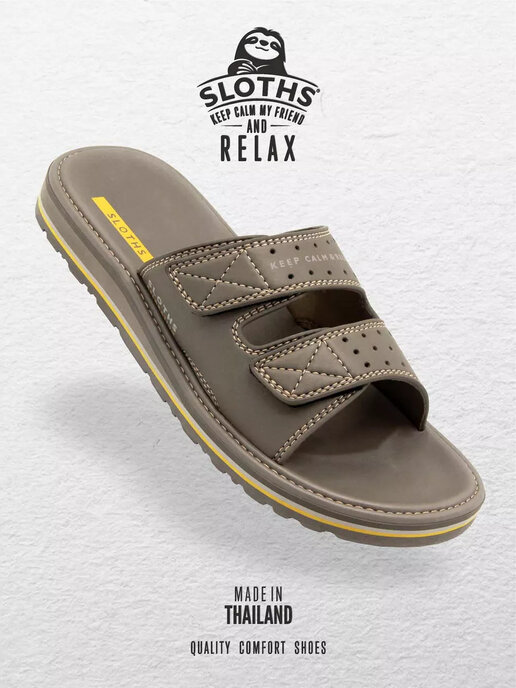 вьетнамки мужские SLOTHS TWIN1 хаки