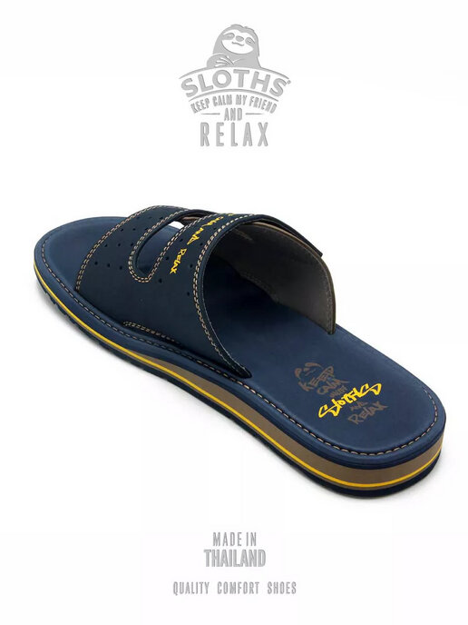 вьетнамки мужские SLOTHS TWIN2 темно-синий