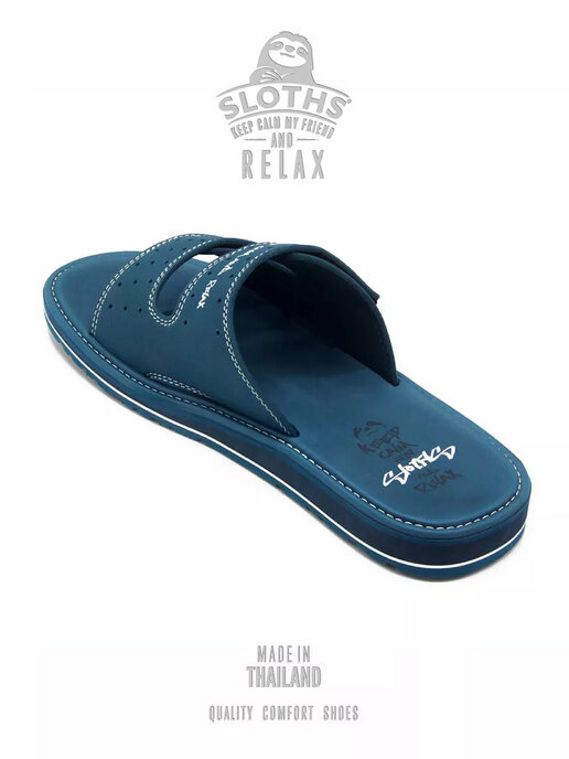 вьетнамки мужские SLOTHS TWIN3 темно-синий