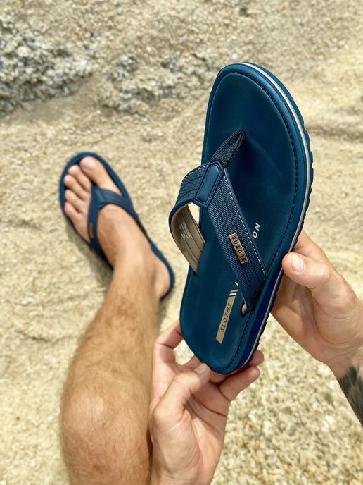 вьетнамки мужские SLOTHS VTERRA темно-синий