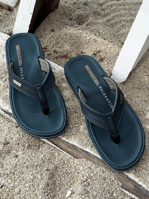 вьетнамки мужские SLOTHS VTERRA темно-синий