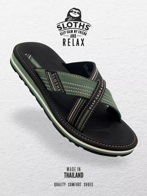 вьетнамки мужские SLOTHS XTERRA черный